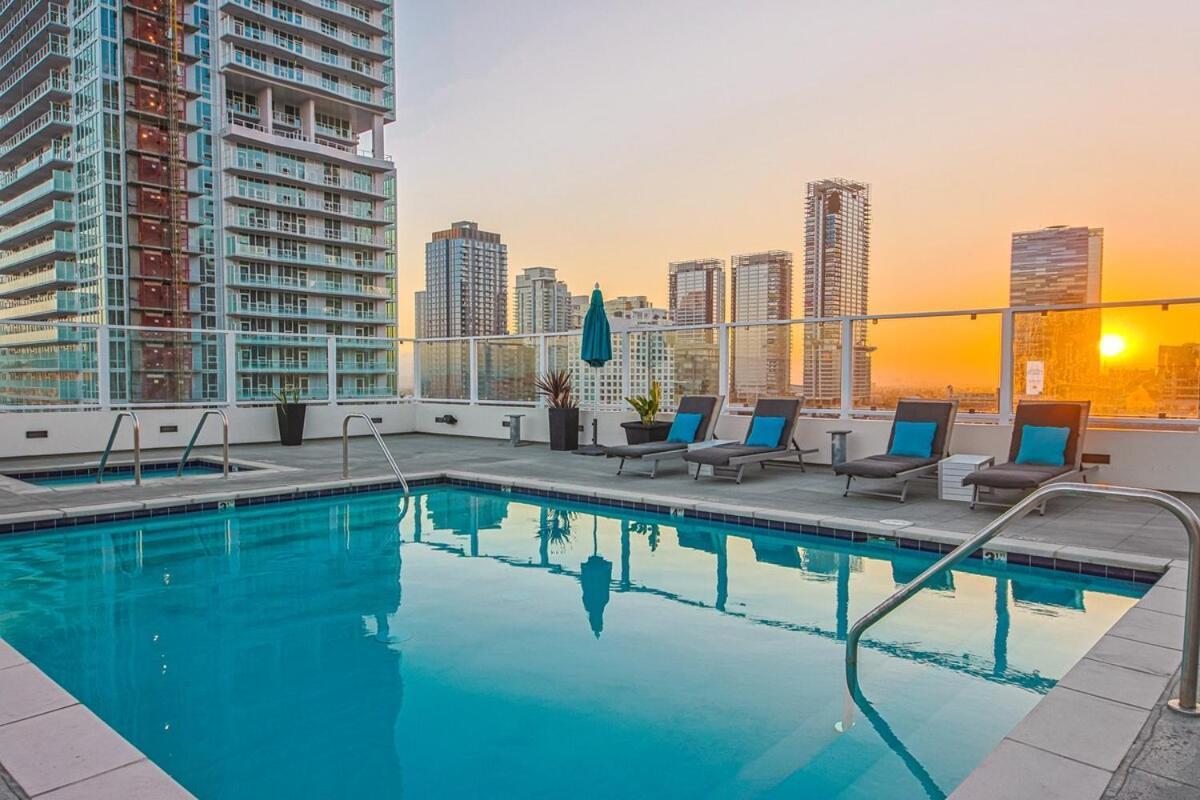 Apartamento Dtla 2br Rooftop Jacuzzi & Sunset Views Los Ángeles
